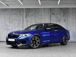 Marina bay blue metallic metalizowany Używany 2018 BMW M5 Sedan/Limuzyna | 294 900 zł (Dobra cena)