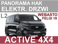 Czarny Nowe 2025 Ford Tourneo Custom Active Sedan/Limuzyna | 298 890 zł (Uczciwa cena)