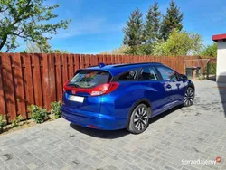 Niebieski Używany 2016 Honda Civic Kombi | 50 500 zł (Uczciwa cena)