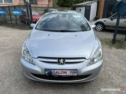 Srebrny Używany 2004 Peugeot 307 CC Kabriolet | 10 900 zł