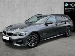 Mineral grey metallic metalizowany Używany 2021 BMW 320 Shadowline Kombi | 158 900 zł (Dość drogi)
