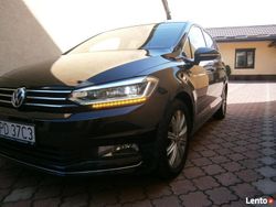 Czarny Używany 2016 VW Touran Minivan | 85 500 zł