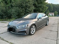 Szary Używany 2018 Audi A5 S-Line Coupe | 103 000 zł (Dość drogi)