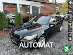 Czarny (metalik, perła) Używany 2007 BMW 520 Kombi | 16 900 zł