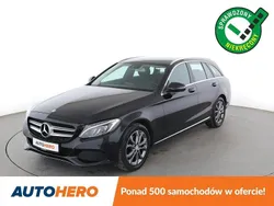 Czarny Używany 2015 Mercedes C180 Kombi | 68 500 zł (Uczciwa cena)