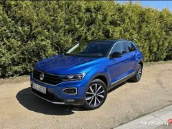 Niebieski Używany 2019 VW T-Roc SUV | 83 900 zł (Uczciwa cena)