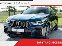 Niebieski Używany 2021 BMW X6 M Sport SUV | 314 700 zł