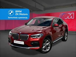 Czerwony flamenco z brylantowym połyskiem metalizowany Używany 2021 BMW X4 xLine SUV | 184 900 zł (Dobra cena)