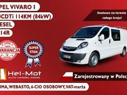 Używany 2014 Opel Vivaro Van | 44 900 zł (Dość drogi)