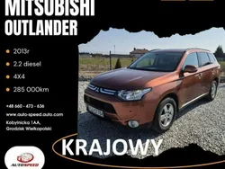 Pomarańczowy Używany 2013 Mitsubishi Outlander SUV | 42 000 zł (Drogi)
