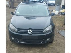 Czarny Używany 2011 VW Golf VI Kombi | 13 900 zł