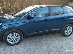 Niebieski Używany 2021 Peugeot 3008 Active SUV | 77 900 zł (Uczciwa cena)
