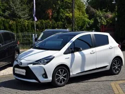 Biały Używany 2019 Toyota Yaris Hybrid Hatchback | 54 888 zł (Dobra cena)