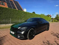 Niebieski ciemny (metalik) Używany 2020 Mercedes C220 Coupe | 124 900 zł