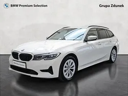 Biel alpejska Używany 2021 BMW 318 Advantage Kombi | 104 900 zł (Uczciwa cena)
