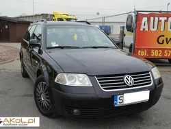 Czarny (metalik) Używany 2003 VW Passat Sedan/Limuzyna | 19 900 zł