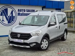 Srebrny Używany 2016 Dacia Dokker Stepway Van | 35 900 zł (Dobra cena)