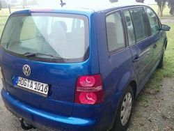 Niebieski Używany 2009 VW Touran Minivan | 22 000 zł