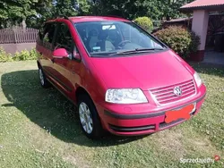 Czerwony Używany 2008 VW Sharan Minivan | 11 990 zł (Super Cena)
