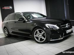 Czarny Używany 2017 Mercedes C220 AMG line Sedan/Limuzyna | 84 900 zł (Uczciwa cena)