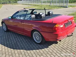 Czerwony Używany 2002 BMW 318 Cabriolet Kabriolet | 18 200 zł