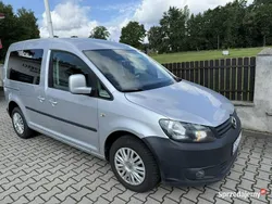 Srebrny Używany 2013 VW Caddy Minivan | 27 999 zł (Dobra cena)