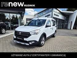 Biały Używany 2020 Dacia Dokker Stepway Van | 49 500 zł (Uczciwa cena)
