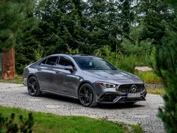 Szary (metalik) Używany 2021 Mercedes CLA250 Progressive Sedan/Limuzyna | 129 777 zł