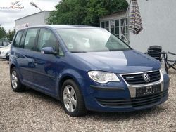 Niebieski Używany 2008 VW Touran Minivan | 24 999 zł (Drogi)