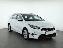 Biały Używany 2021 Kia Ceed 2 Kombi | 62 999 zł (Uczciwa cena)