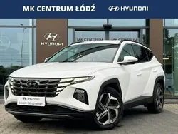 Biały (metalik) Używany 2021 Hyundai Tucson SUV | 117 900 zł (Dobra cena)