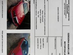 Czerwony Używany 1990 Chrysler Le Baron Kabriolet | 18 000 zł