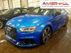 Niebieski Używany 2018 Audi RS3 Sedan/Limuzyna | 124 000 zł