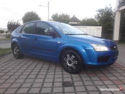 Niebieski Używany 2005 Ford Focus Hatchback | 6900 zł