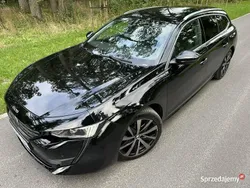 Czarny Używany 2019 Peugeot 508 Allure Kombi | 62 900 zł (Dość drogi)