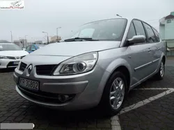 Srebrny (metalik) Używany 2008 Renault Scénic II Dynamique Minivan | 19 900 zł