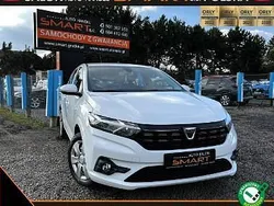 Biały Używany 2021 Dacia Sandero Hatchback | 49 900 zł (Uczciwa cena)