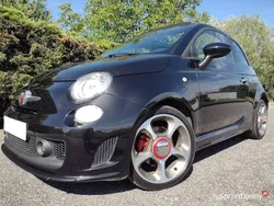 Czarny Używany 2015 Fiat 500C Abarth Kabriolet | 43 000 zł