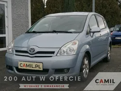 Srebrny (metalik) Używany 2007 Toyota Corolla Verso Minivan | 12 400 zł