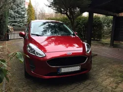 Bordowy Używany 2018 Ford Fiesta Hatchback | 40 900 zł (Dość drogi)