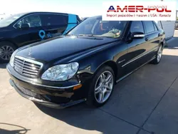 Czarny Używany 2005 Mercedes S55 AMG AMG Sedan/Limuzyna | 70 000 zł