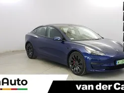 Granatowy Używany 2022 Tesla Model 3 Performance Sedan/Limuzyna | 197 900 zł