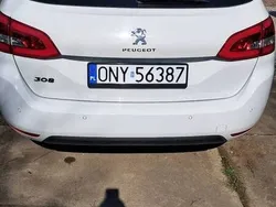 Biały Używany 2019 Peugeot 308 Kombi | 35 900 zł (Uczciwa cena)