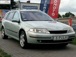 Srebrny (metalik) Używany 2002 Renault Laguna II Sedan/Limuzyna | 6999 zł