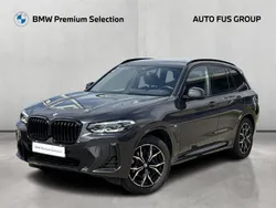 Szary sophisto z brylantowym połyskiem metalizowany Używany 2024 BMW X3 Performance SUV | 234 900 zł (Dość drogi)