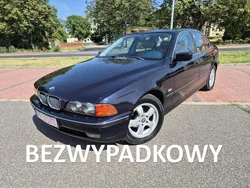 Niebieski (metalik, perła) Używany 2000 BMW 523 Sedan/Limuzyna | 17 400 zł