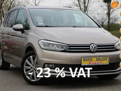 Złoty Używany 2018 VW Touran Minivan | 69 800 zł (Drogi)