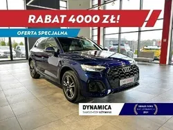 Granatowy Używany 2021 Audi Q5 S-Line SUV | 169 900 zł (Uczciwa cena)