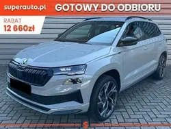 Szary Nowe 2025 Skoda Karoq SportLine SUV | 159 940 zł (Dość drogi)