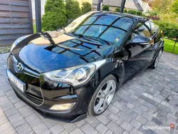 Czarny Używany 2011 Hyundai Veloster Hatchback | 26 900 zł